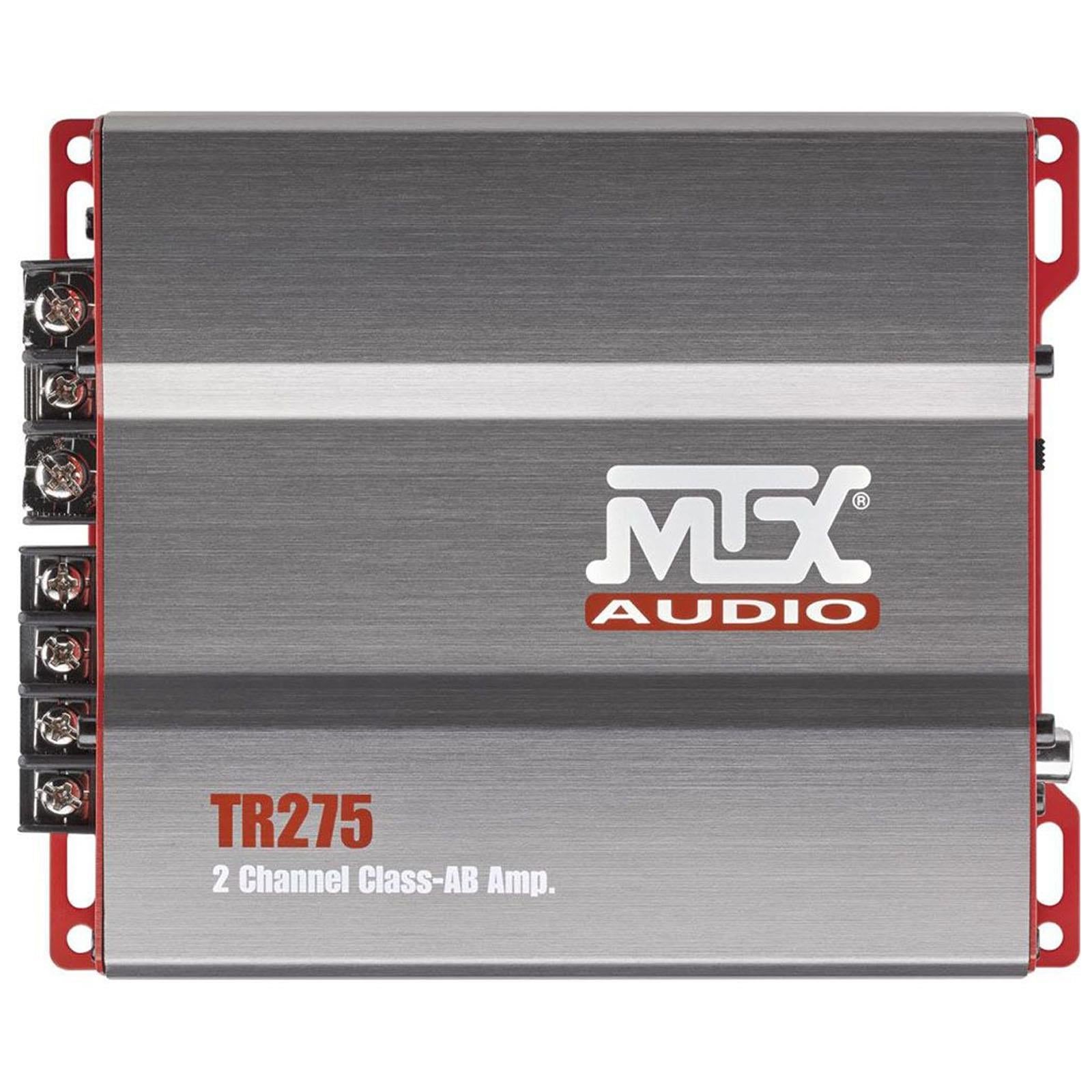 MTX Terminator TR275 - 220W 2-Channel Class A/B Full Range Car Amplifier
