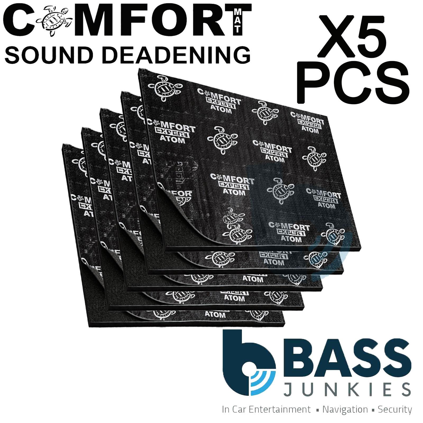 Comfort ATOM BOMB - 5 Sheets 4.2mm 500x700mm Sound Deadening Mat Kit