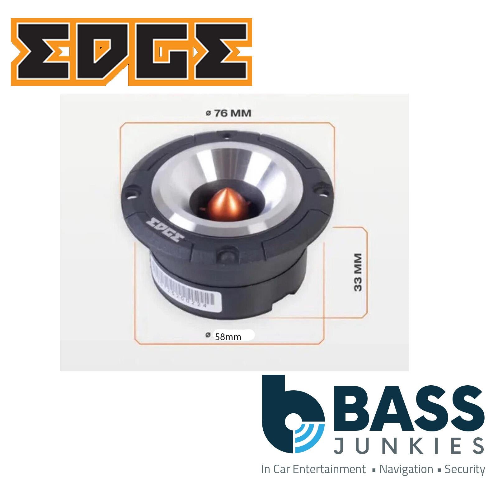EDGE EDSPRO22T-E3 - EDGE Street 2.2" inch 230 Catts Pro Audio Car Tweeters Pair
