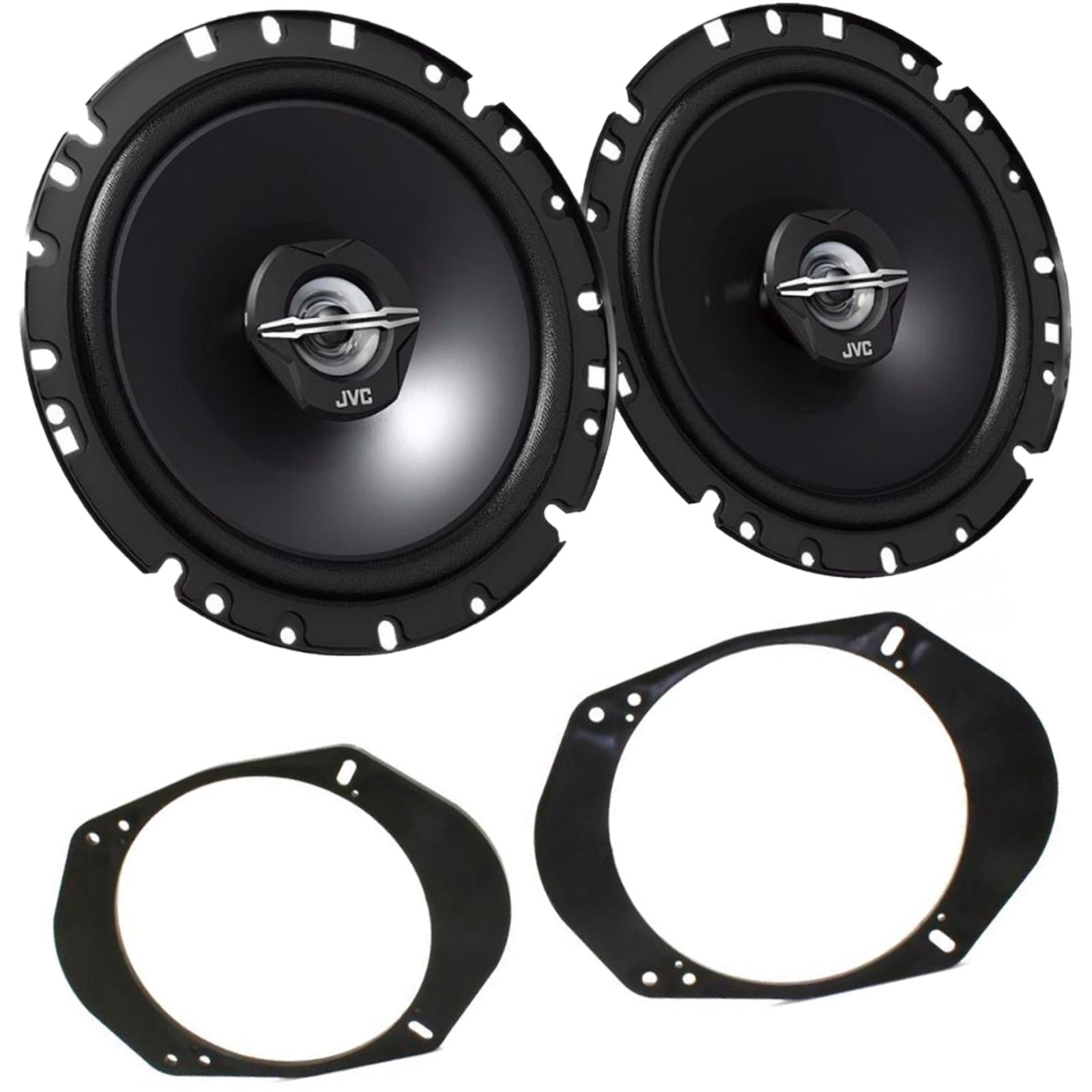 Ford KA 1996-2014 JVC 17cm 6.5 Inch 600 Watts 2 Way Rear Door Car Speakers