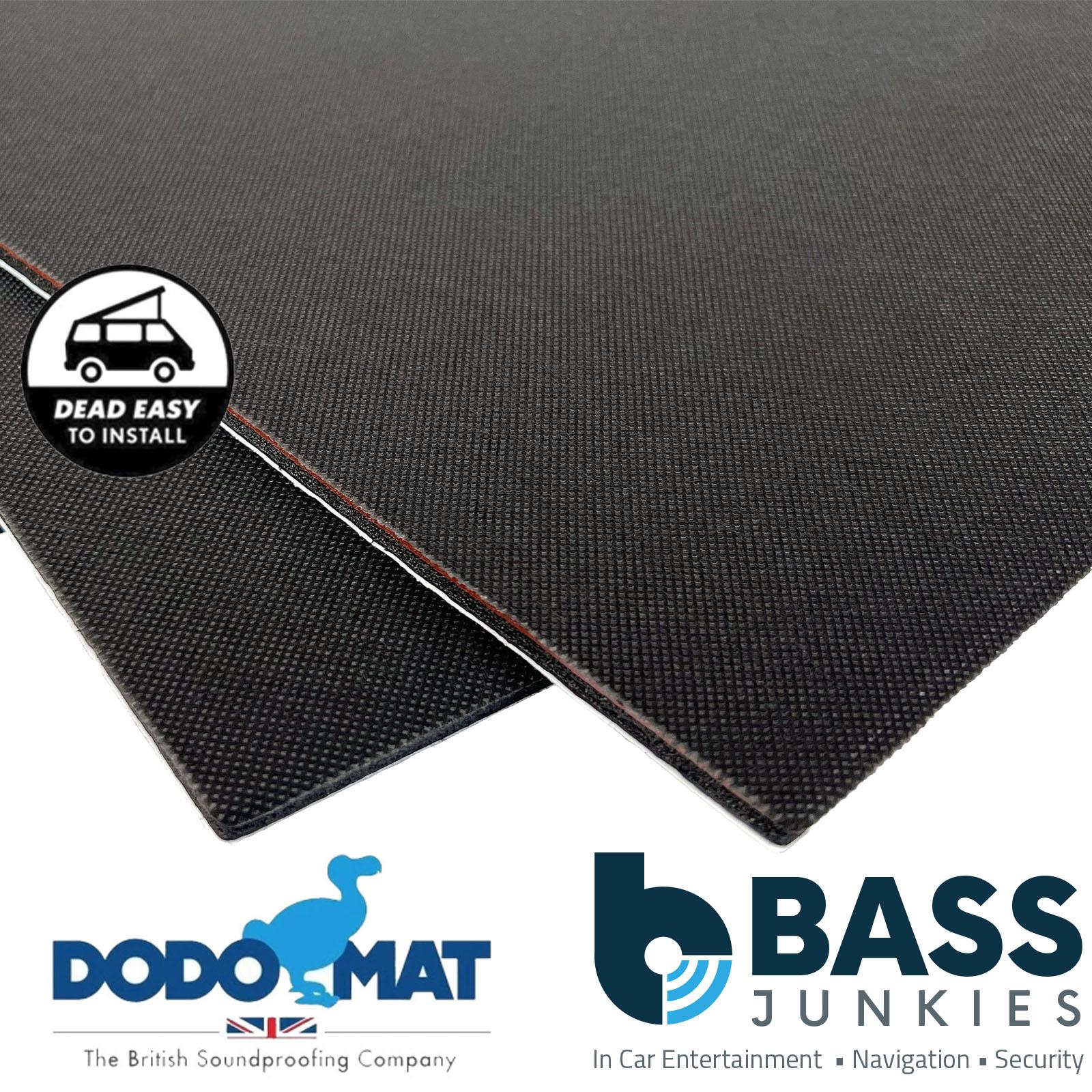 Dodo DOD-ROADBLOK - Car Van 7.5mm Multilayer Self Adhesive Noise Underlay 12 Sheets