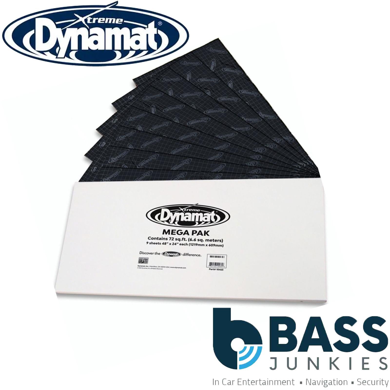 Dynamat DYN10465 - Xtreme Mega Pak 72sq.ft 24" x 48" x 9 Sheets Car Sound Deadening Mat