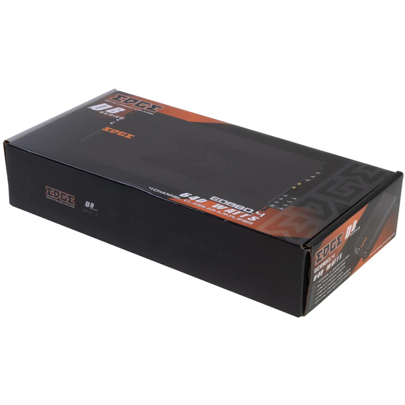 Edge EDB80.4LITE-E2 - Lite Series 640 Watts 4-Channel Car Amp Amplifier