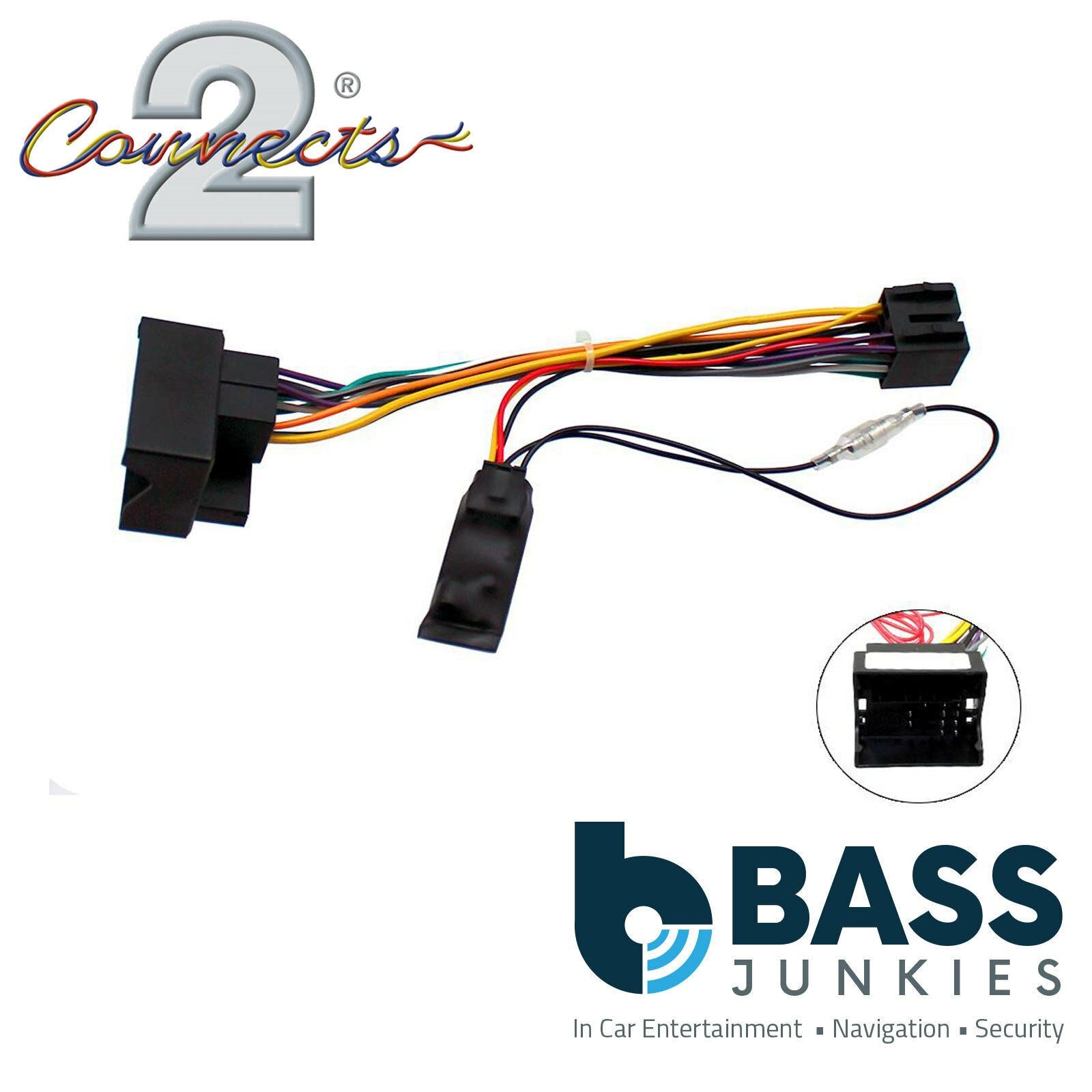 Connects2 CTHUE-FD1 Ford C-Max Fiesta Focus Fusion Mondeo and Other Models Car Stereo Wiring ISO Adaptor with Ignition Generator for Ford