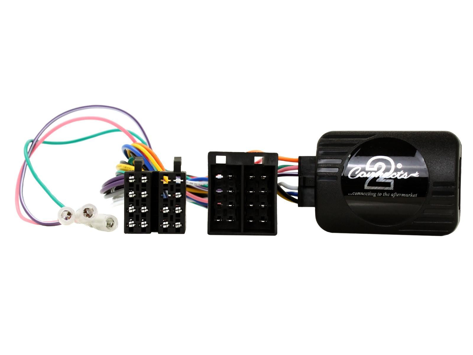 Double Din Stereo Fitting Kit + Steering Wheel Stalk Controls to fit Fiat Stilo 2001-08