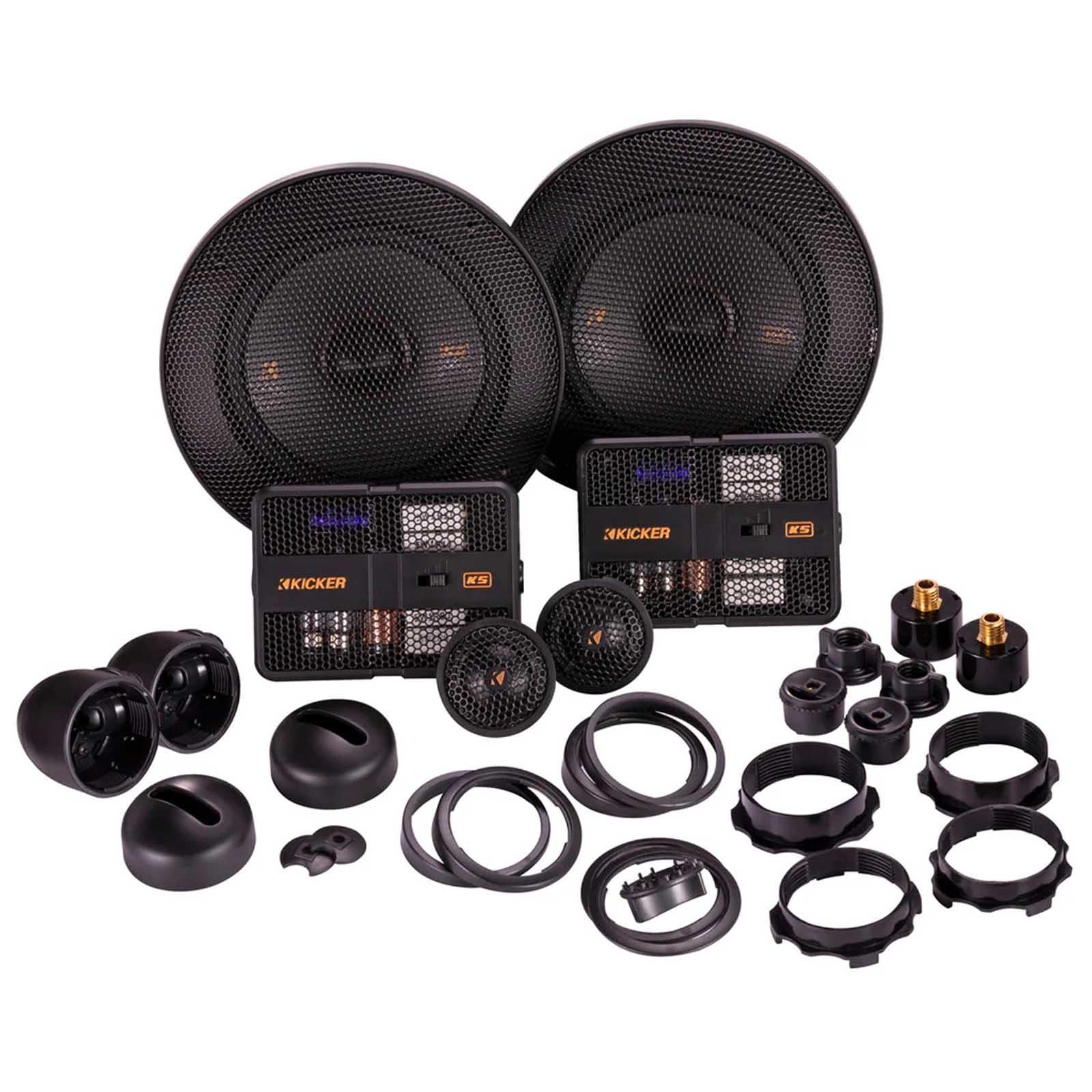 Kicker 51KSS504 - 5.25" 200 Watts 2-Way Component Car Speaker Kit