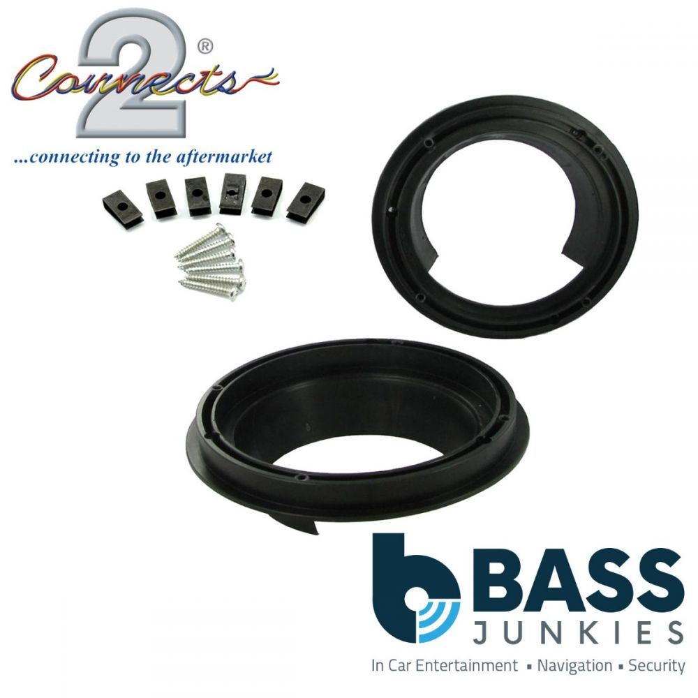 Connects2 CT25SZ01 - Suzuki Swift Splash Grand-Vitara SX4 Vehicle 165mm Front or Rear Door Car Speaker Adapter Brackets