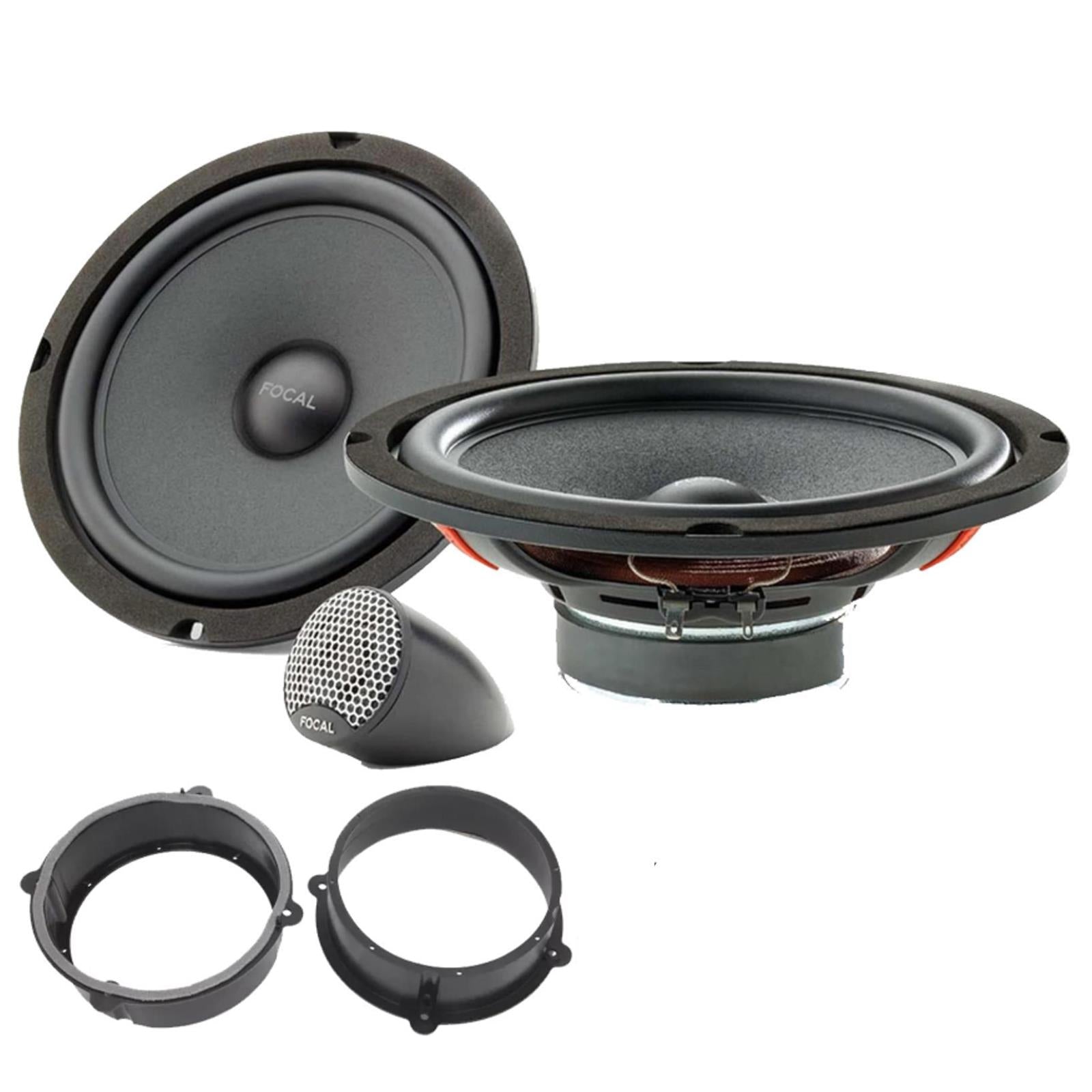 Audi Q7 (SL) 2005-2015 Focal 8" 320 Watts Front Door Car Speakers & Fitting Kit