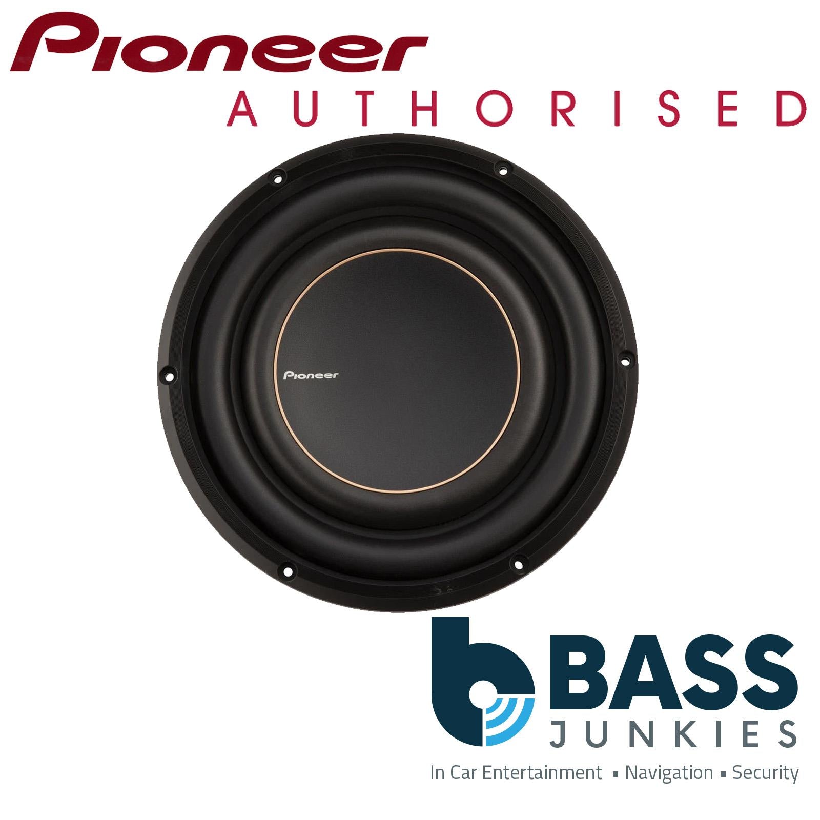 Pioneer TS-D10LS4 - 1300 Watts 10" 25cm 4 Ohm Shallow Mount Car Sub Subwoofer