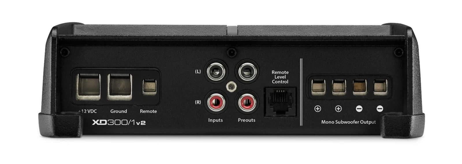 JL XD300/1V2 - 300 Watts Monoblock Class D Subwoofer Bass Car Amplifier