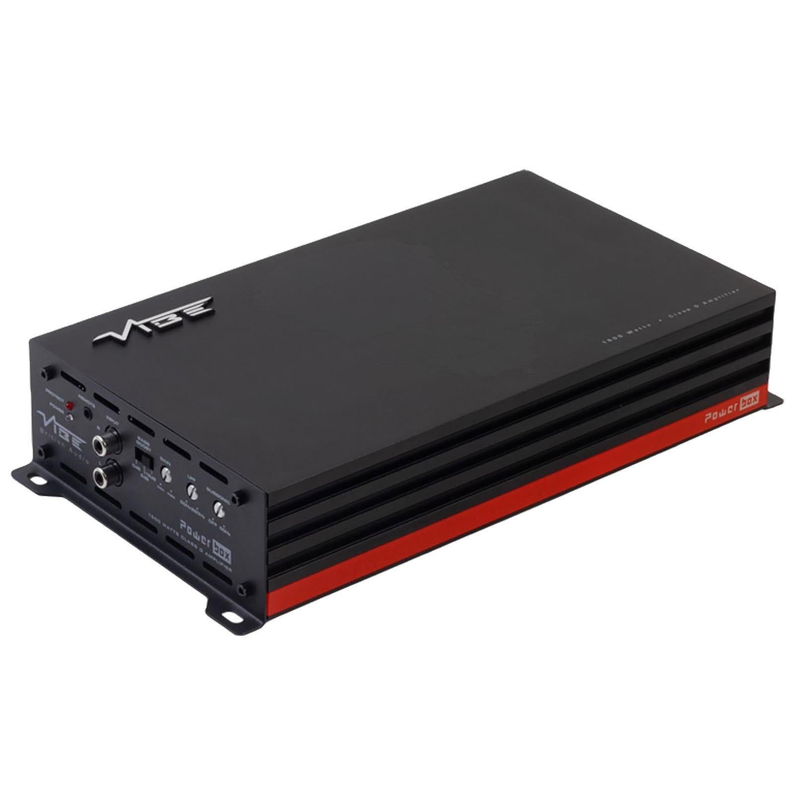 Vibe POWERBOX800.1D-V3 - 1600 Watts Max Monoblock Class D Car Amp Amplifier