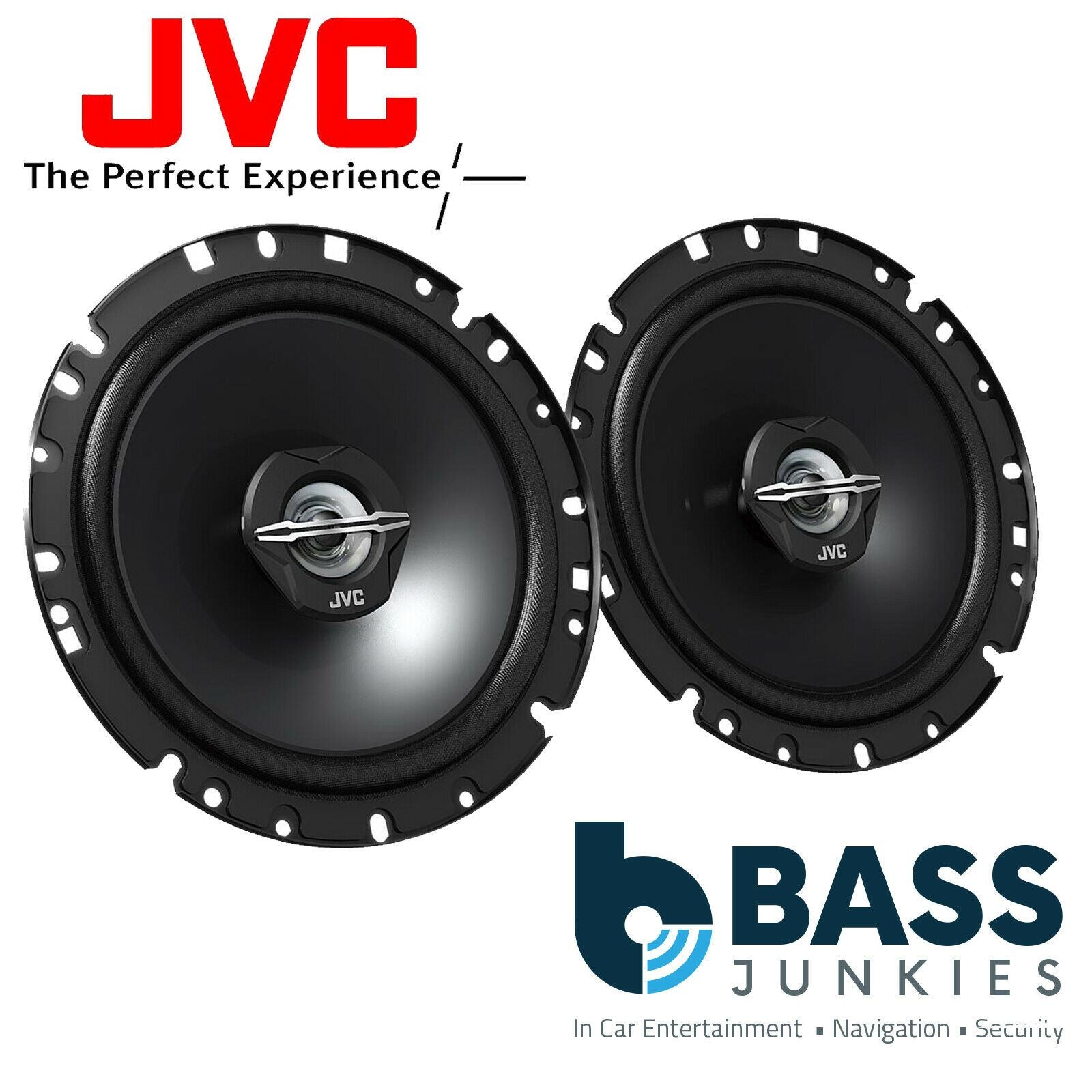 Vauxhall Corsa 1996 On JVC 6.5" 17CM 600W Car 2 Way Coaxial Front Door Speakers