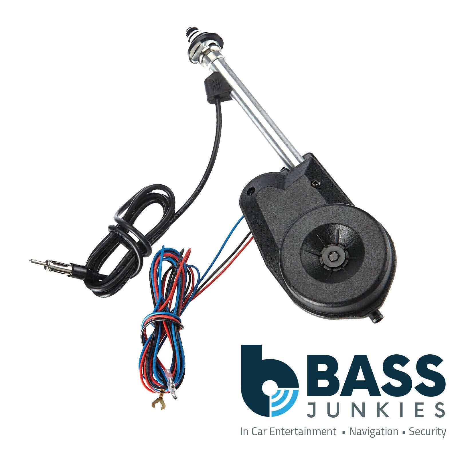 Connects2 CT27UV08 12V Universal Electric Automatic Car Aerial 13 Different Head