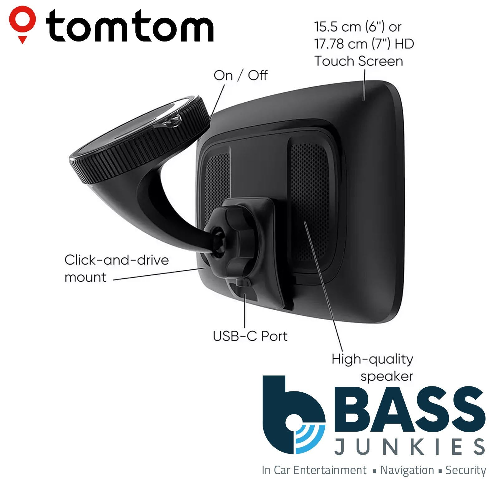 TomTom GO Expert Plus 6" HGV Truck GPS Sat Nav Portable Navigation Europe WiFi