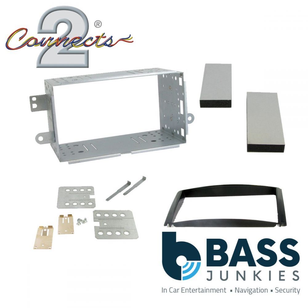 Connects2 CT23DH01 - Daihatsu Terios 2007 Onwards Double Din Fascia Panel and Cage Kit