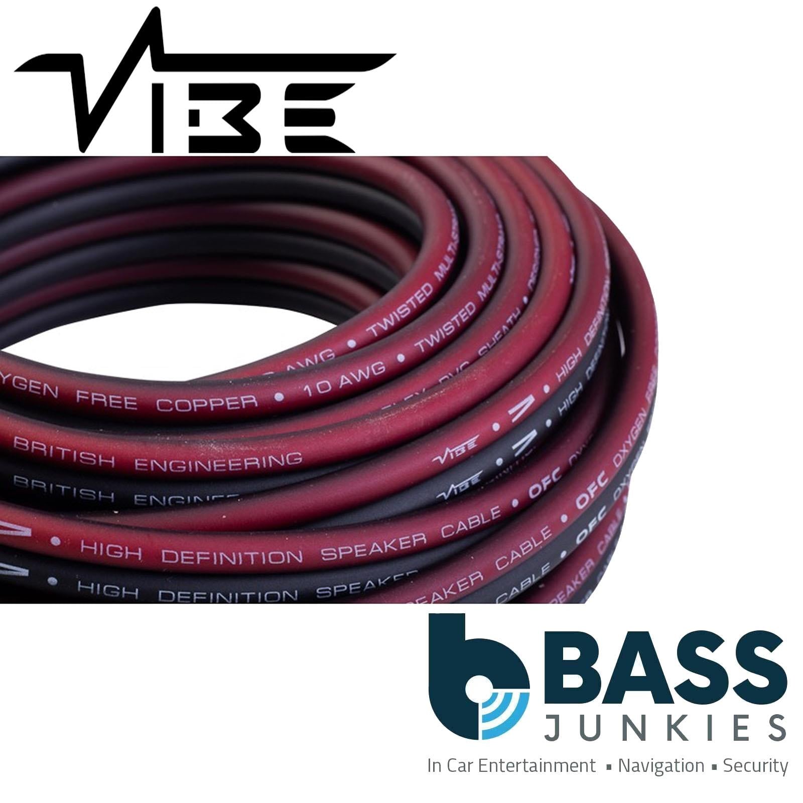Vibe CVEN10SPK-V5 - 10AWG OFC Car Speaker Cable 30 Meter Spool