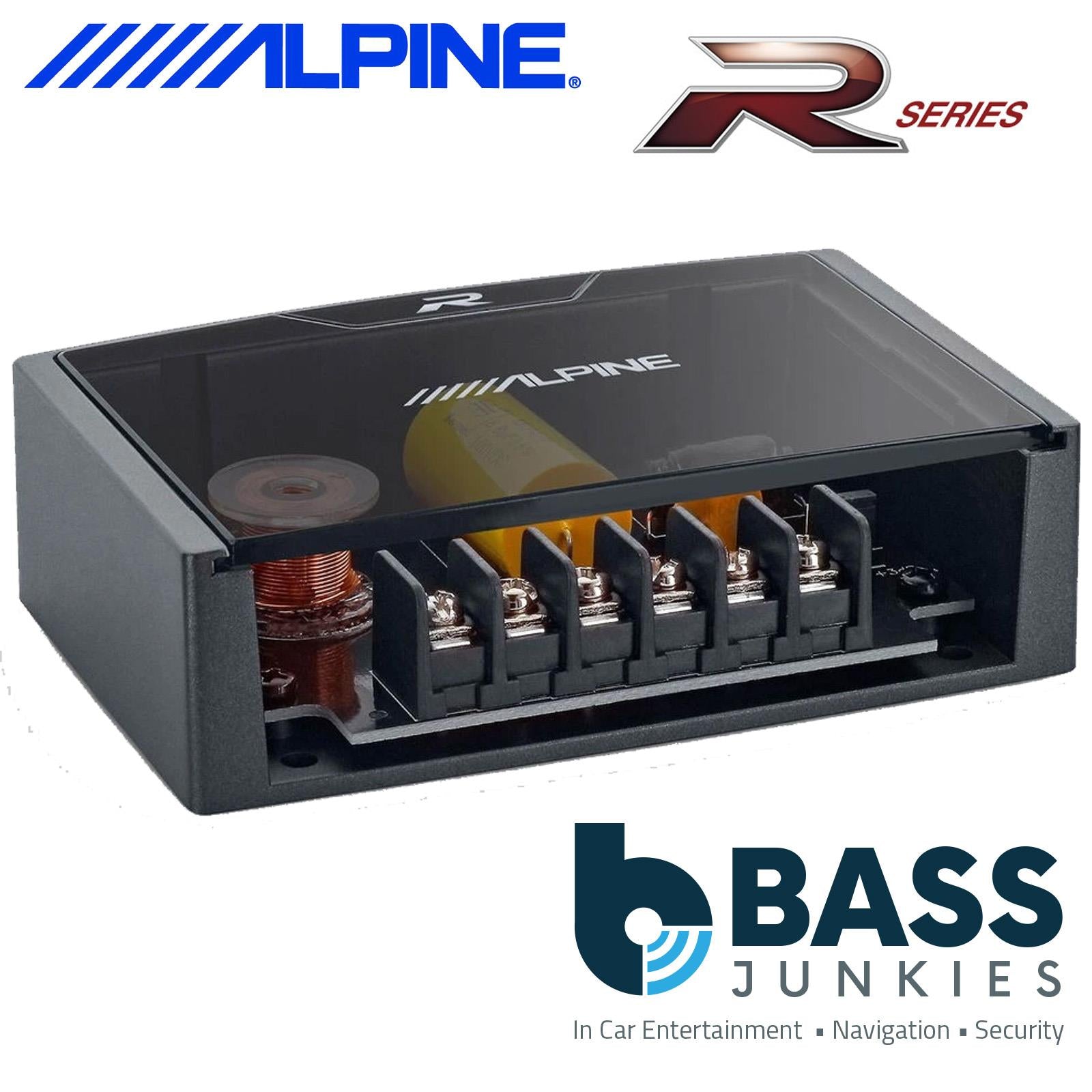 Alpine R2-S652 16.5cm 6.5" 2-Way 600 Watts PRO Component Kit Car Door Speakers