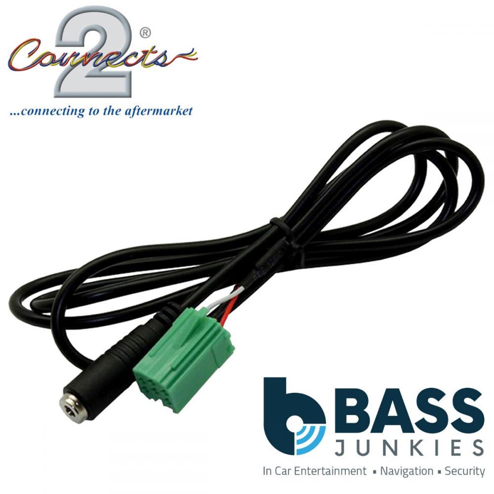 Connects2 CT29RN03 Renault All-Models 2005 Onwards Car Stereo Android iPhone iPod Aux In Adapter Lead