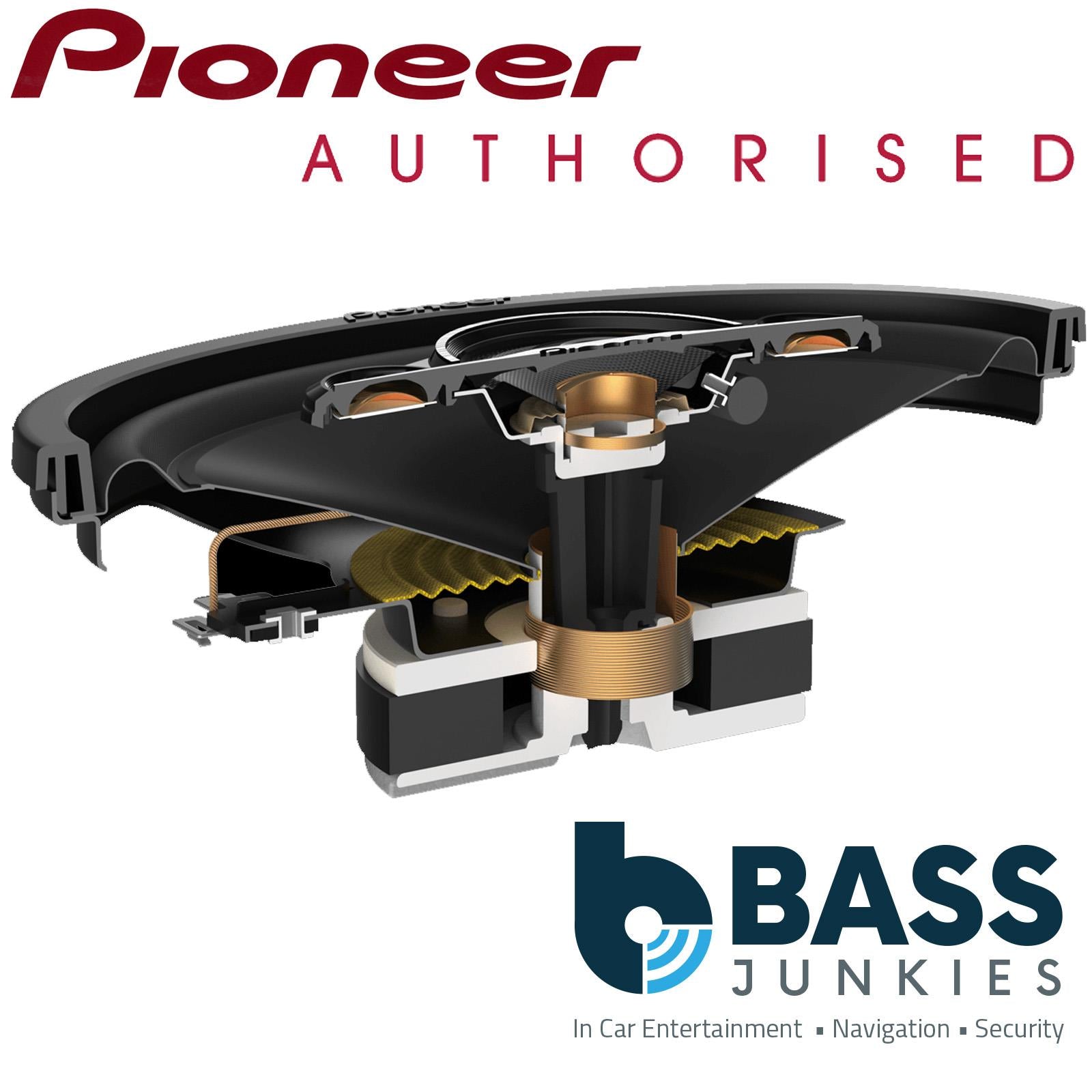 Pioneer TS-A4670F - 210 Watts 4X6"  4" Inch x 6" Inch 4 Way Custom Fit Car Speakers