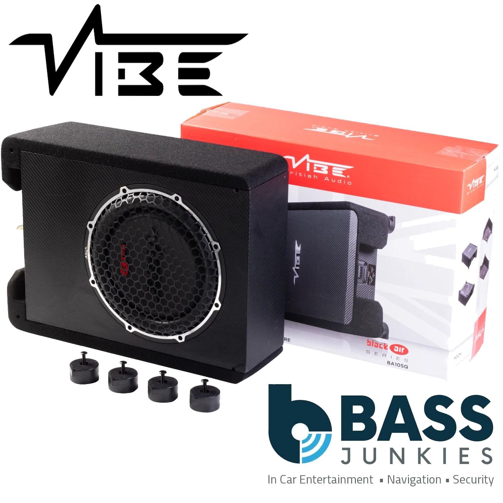 Vibe Blackair BA10SQ-V4 - 10 Inch 900 Watt Passive Loaded Shallow Enclosure