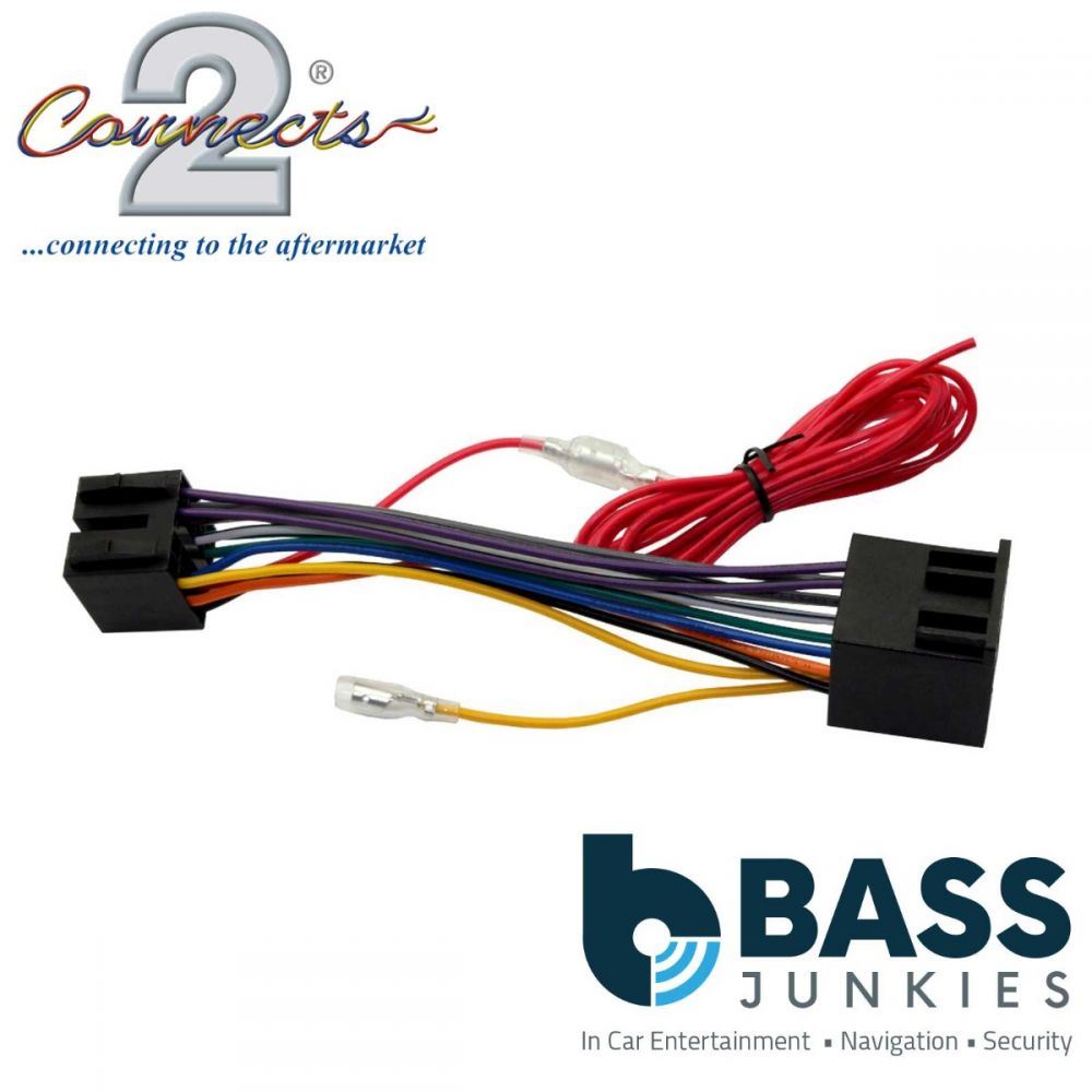 Connects2 CT20PE08 - Peugeot Car Stereo Radio ISO Harness Adapter lead