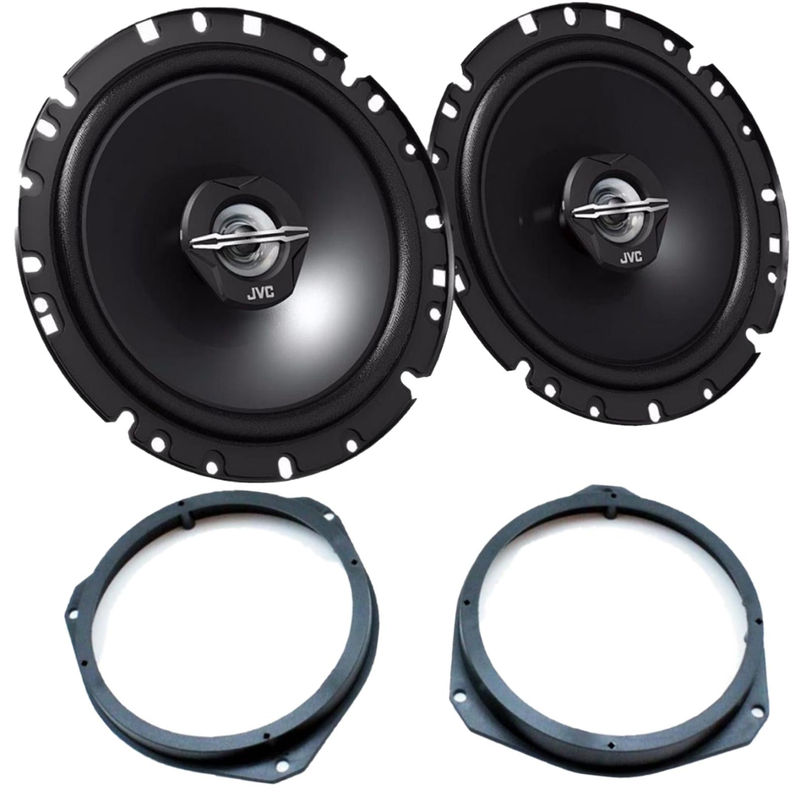 Alfa Romeo Mito 08-14 JVC 17cm 6.3/4 Inch 600 Watts 2Way Front Door Car Speakers