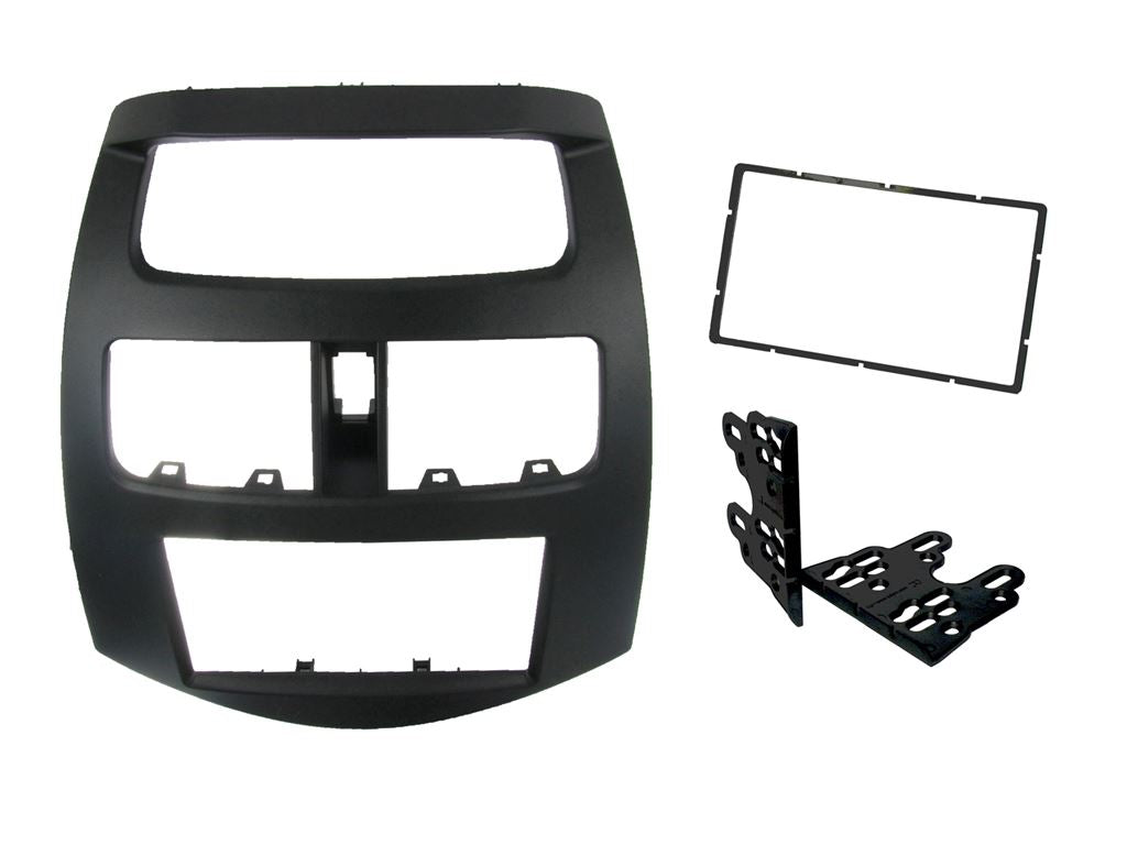Connects 2 CTKCV03 - Chevrolet Beat/Spark 2010 - 2012 Double Din Facia & Steering wheel Interface Fitting Installation Kit