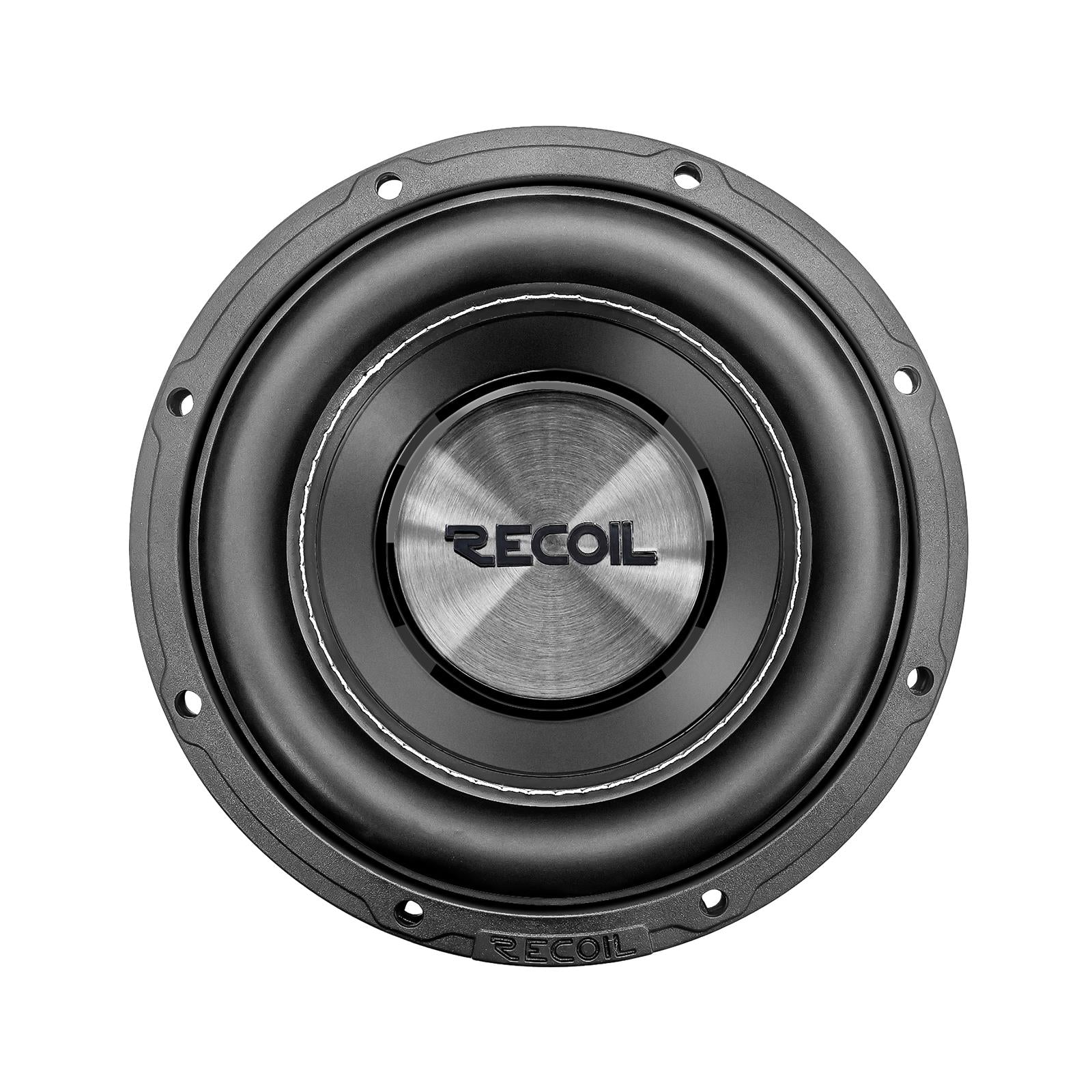 Recoil RW8D4 - 400 Watts 8" Inch 20cm Dual Voice Coil 4-Ohm Car Sub Subwoofer