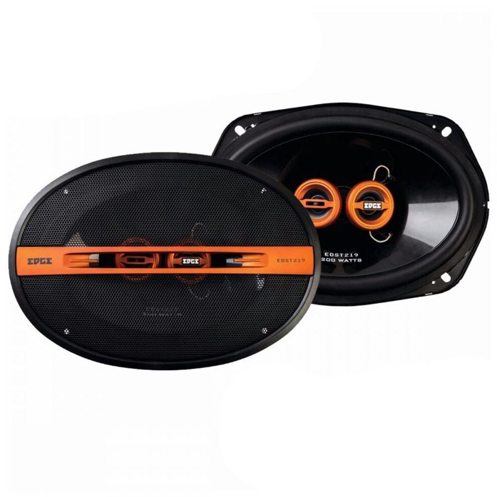 Edge EDST219-E6 - 6"x9" 400 Watts 2-Way Coaxial Car Van Speakers