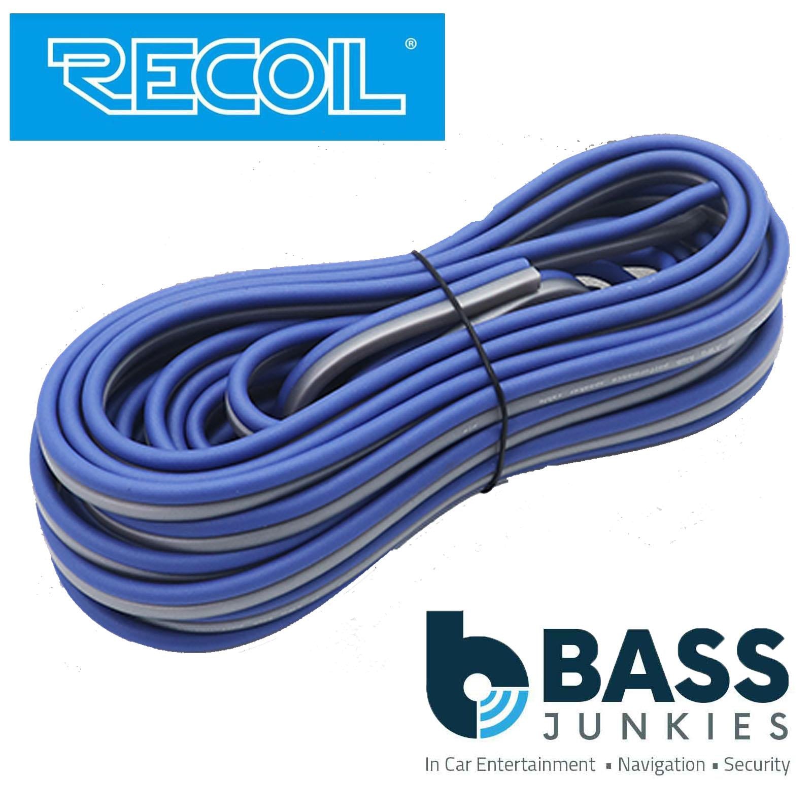 Recoil RCK4 - 4 AWG 1500 Watts Complete Car Subwoofer Amplifier Wiring Kit
