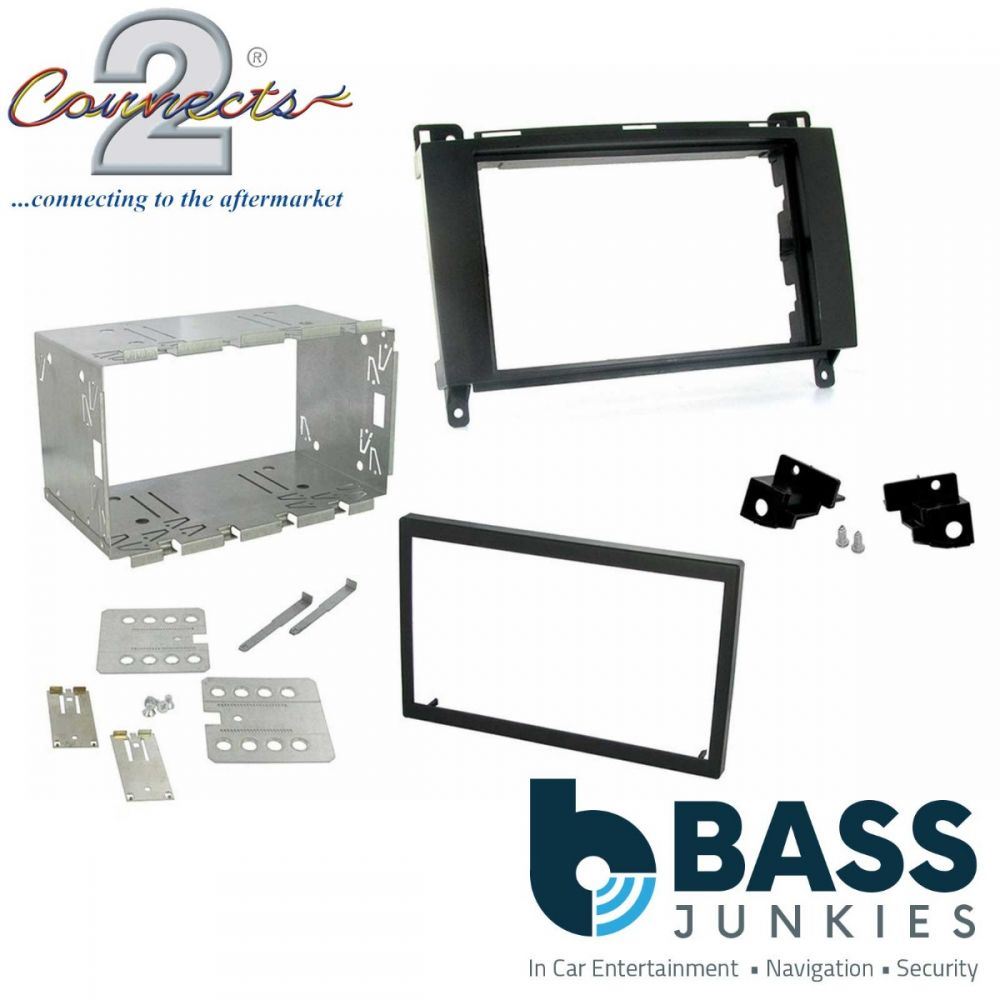 Connects2 CT23MB01 Mercedes A-Class B-Class Viano Vito Car Stereo Double Din Fascia Panel