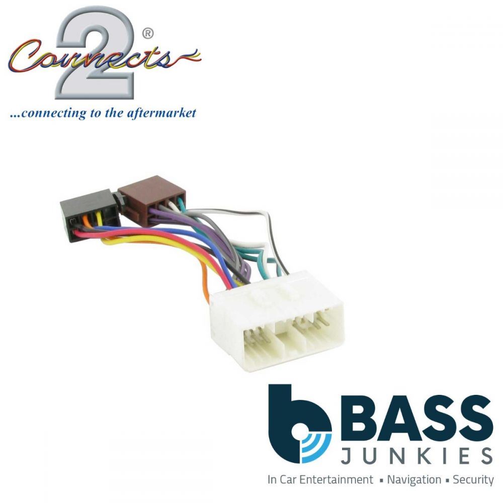 Connects2 CT20DW01 - DAEWOO Matiz 1998 Onwards Car Stereo Radio ISO Harness Adaptor Wiring