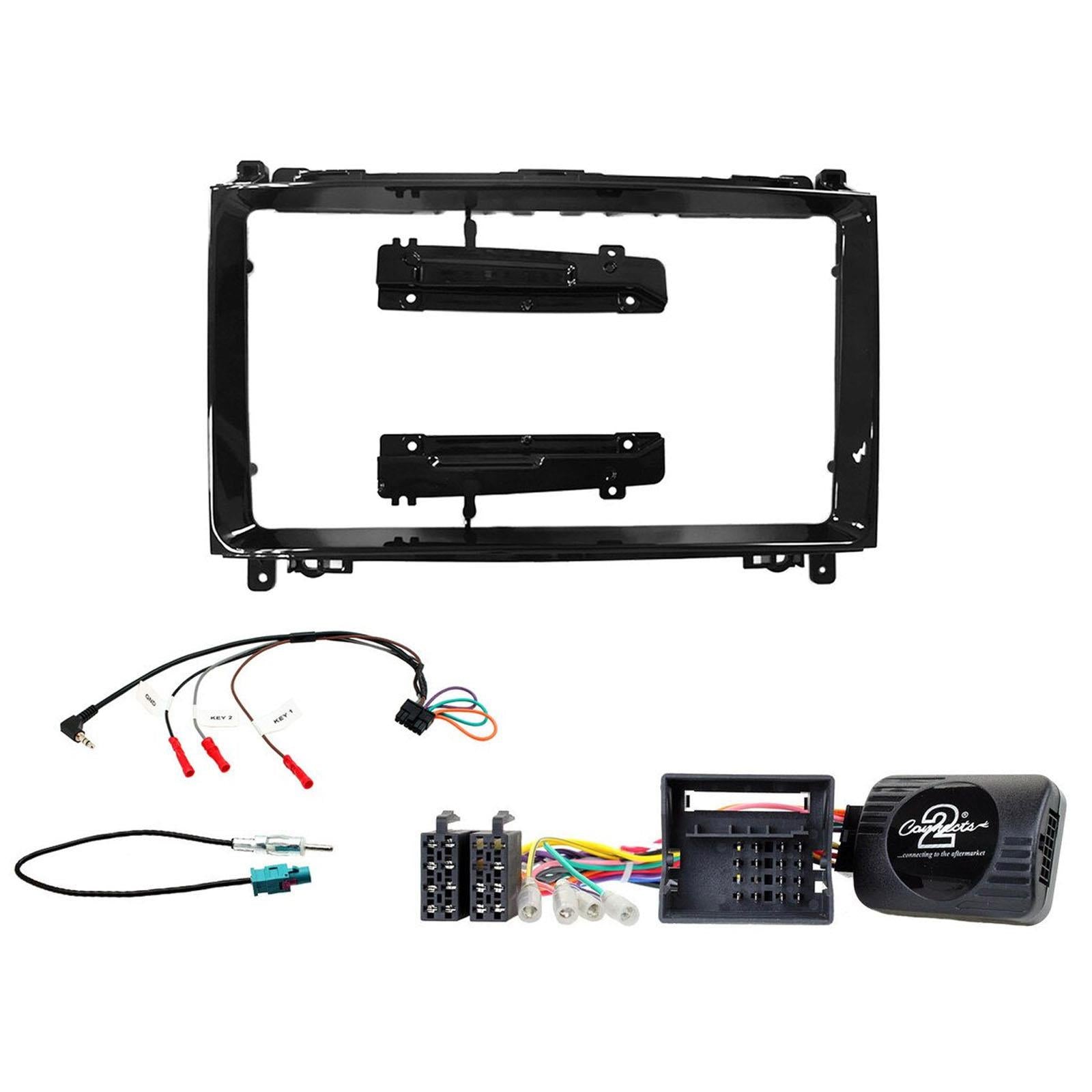 9" Android Car Radio Fascia Panel & Interface for Mercedes Vehicles