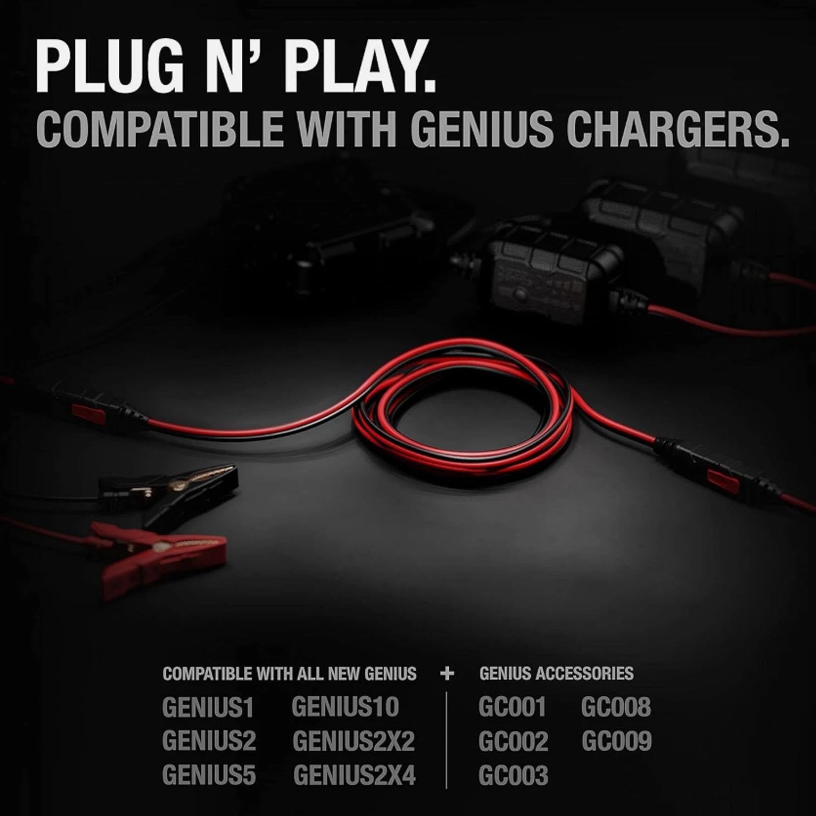 NOCO GC004 - X-Connect 10ft Extension Cable for GENIUS Battery Chargers