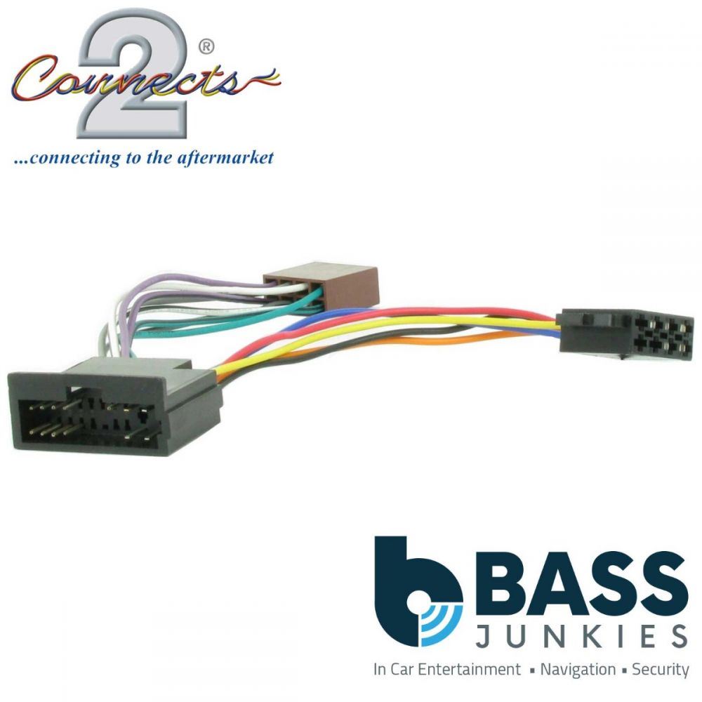 Connects2 CT20KI01 - Kia Carnival Rio Sportage and Other Models Car Stereo ISO Wiring Harness Adaptor Lead