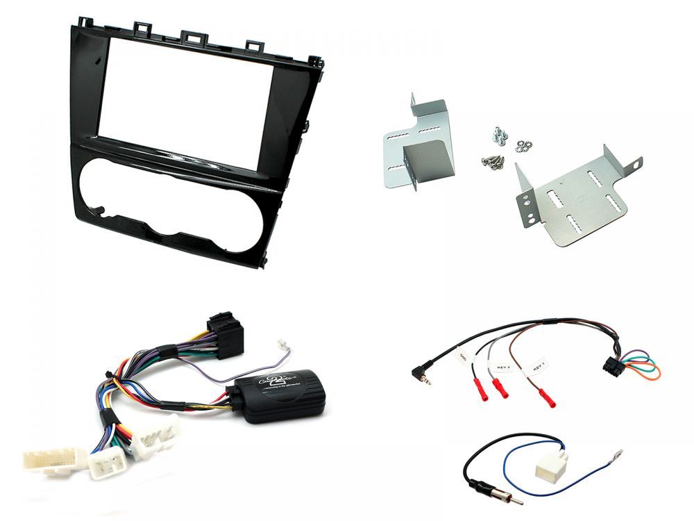 Connects2 CTKSU02 - Subaru Forester 2015 Onwards Double Din Fascia & Steering Wheel Interface Installation Kit