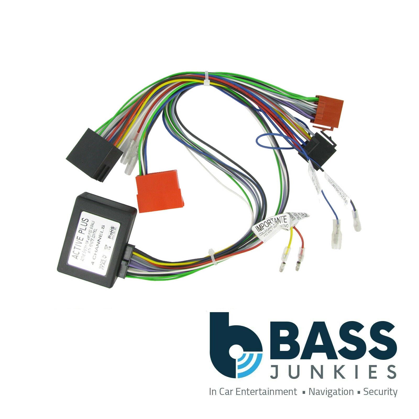 Audi A2 2000-2005 Car Stereo FULLY Amplified BOSE SPEAKER Bypass Lead CT53-AU04