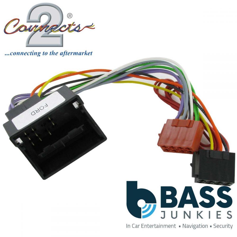 Connects2 CT20FD07 - FORD Varied Vehicles ( Without 12v Accessory Feed ) Car Stereo Radio ISO Harness Adaptor Wiring