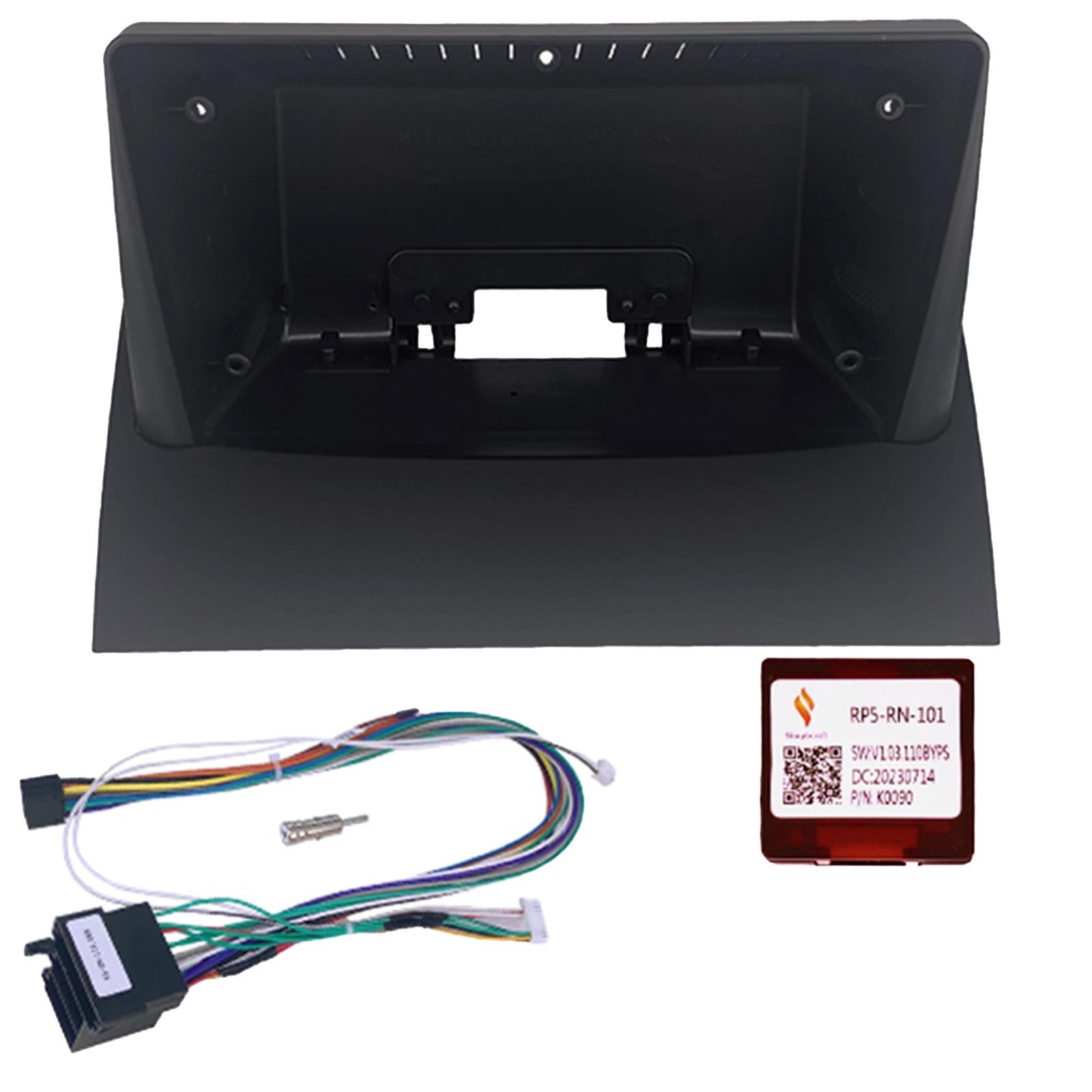 9" CarPlay Android Car Stereo Screen Kit For Renault Captur Auto AC Black 2013-17