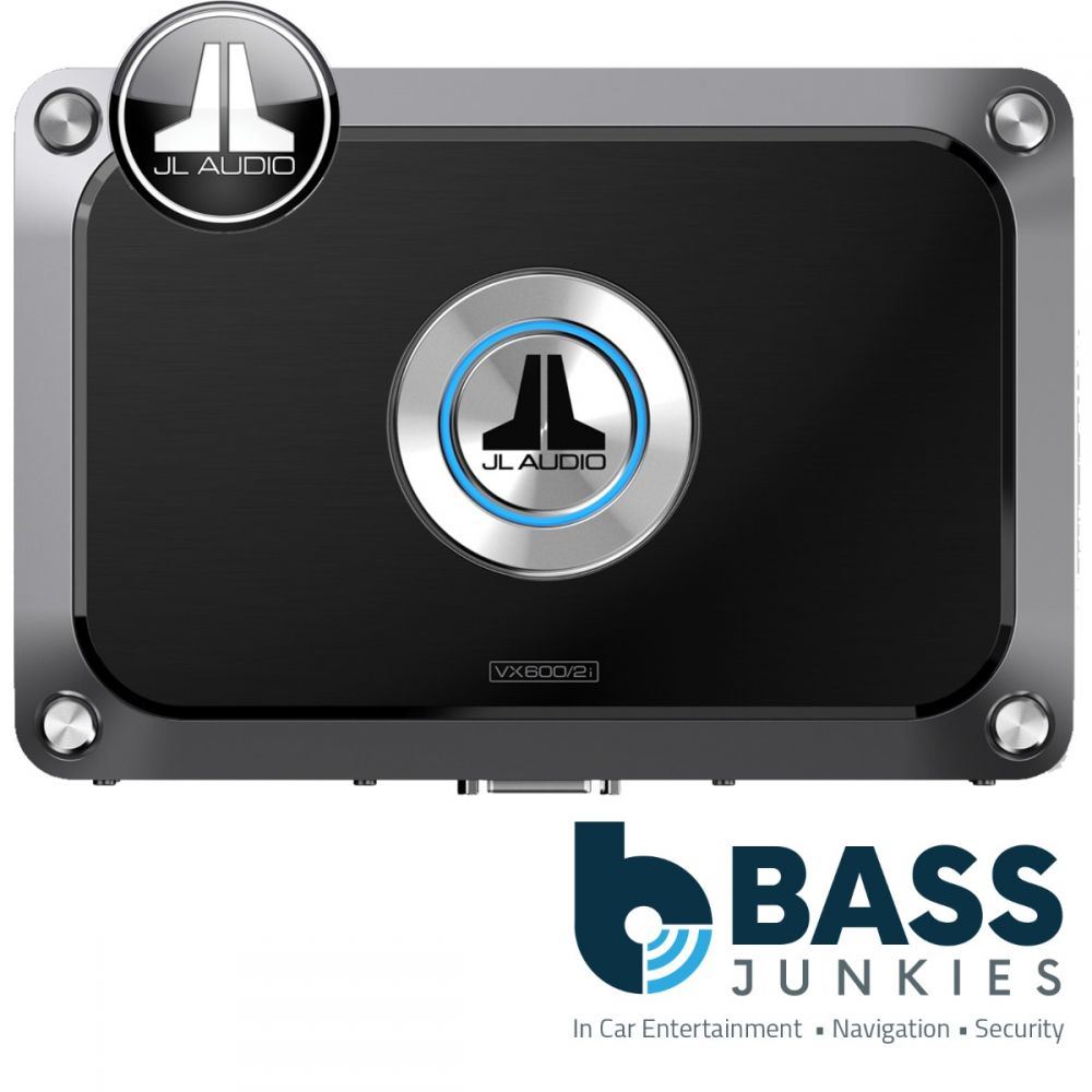 JL Audio VX600/2I 600 Watts 2-Channel Class D Car Amplifier with Integrated DSP