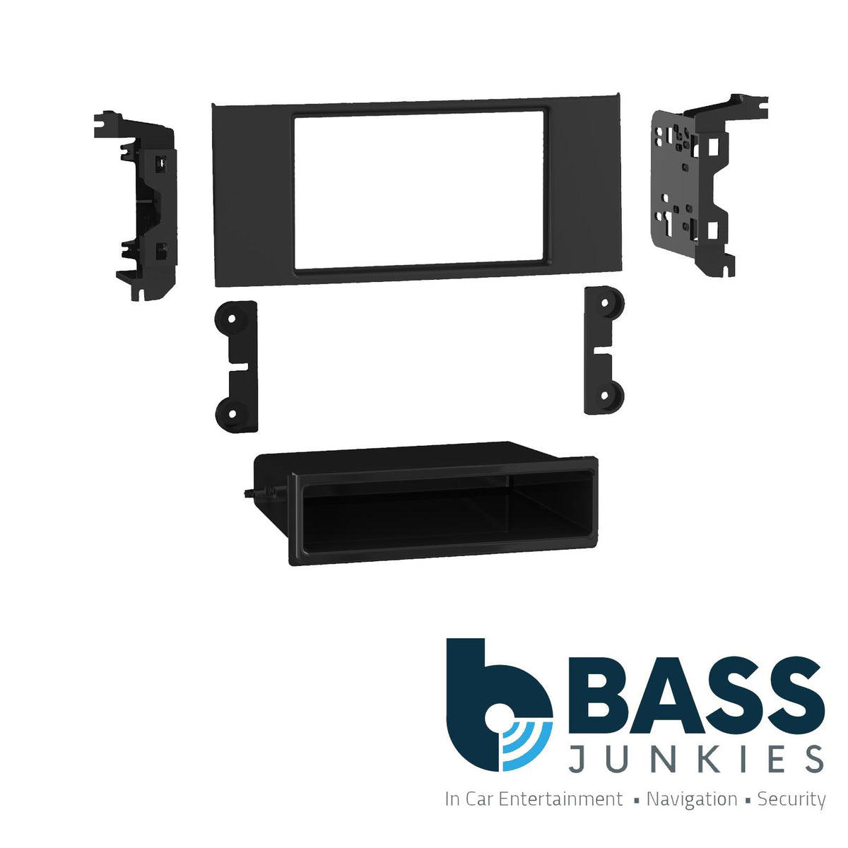 Connects 2 CT23LR20 Double Din Car Fascia Panel For LandRover Range Rover Vogue 02-10 L322