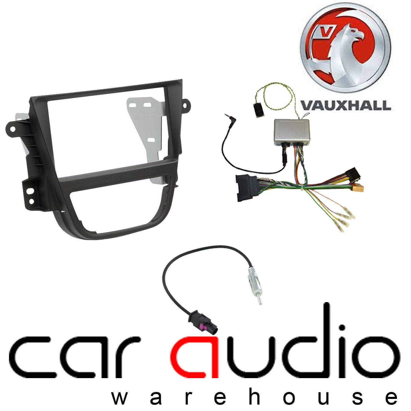 Connects2 CTKVX19 - Vauxhall Mokka 2012 Onwards Double Din Fascia Installation Kit