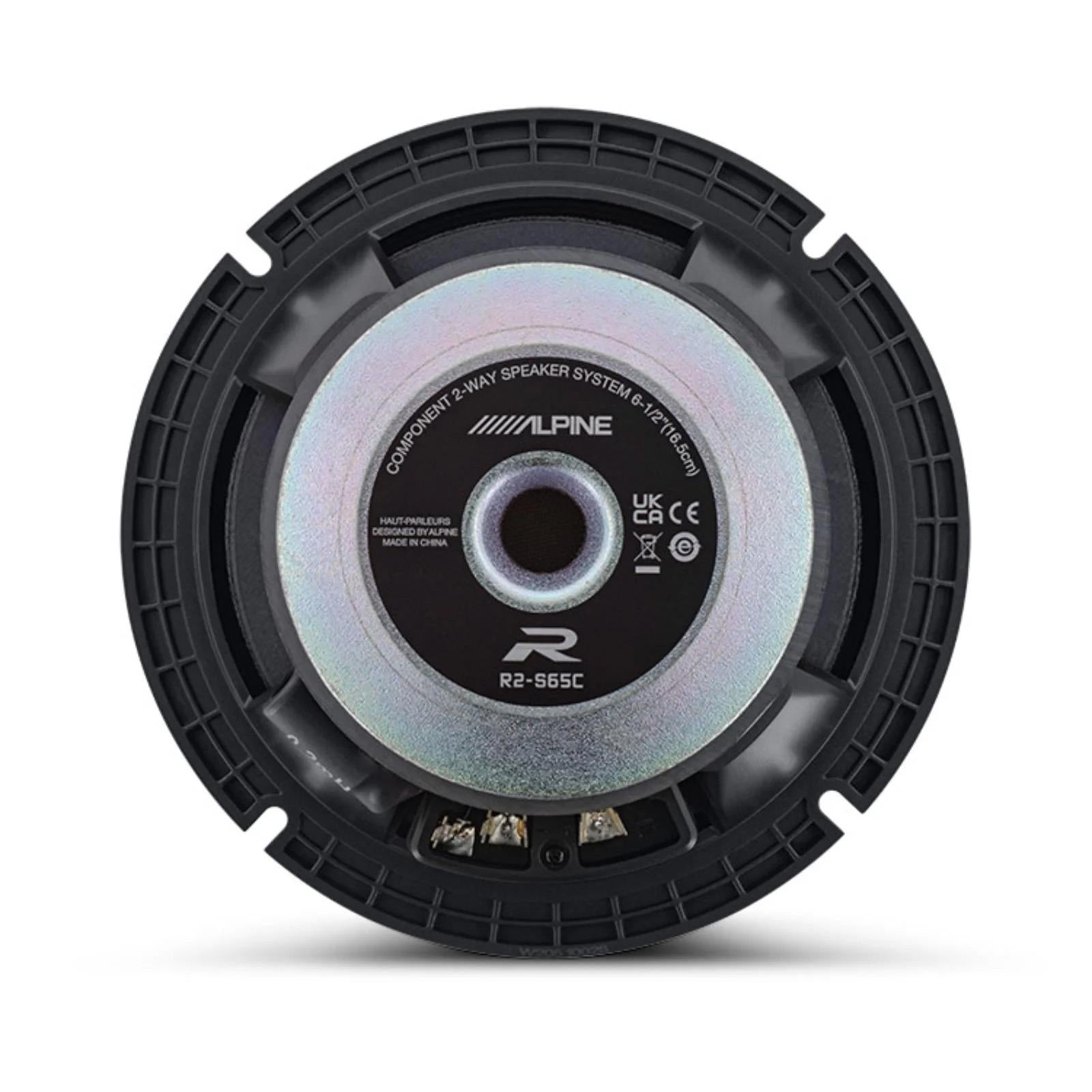 Alpine Car Audio R2-S652 6.5" 2-Way Component Pro Speakers