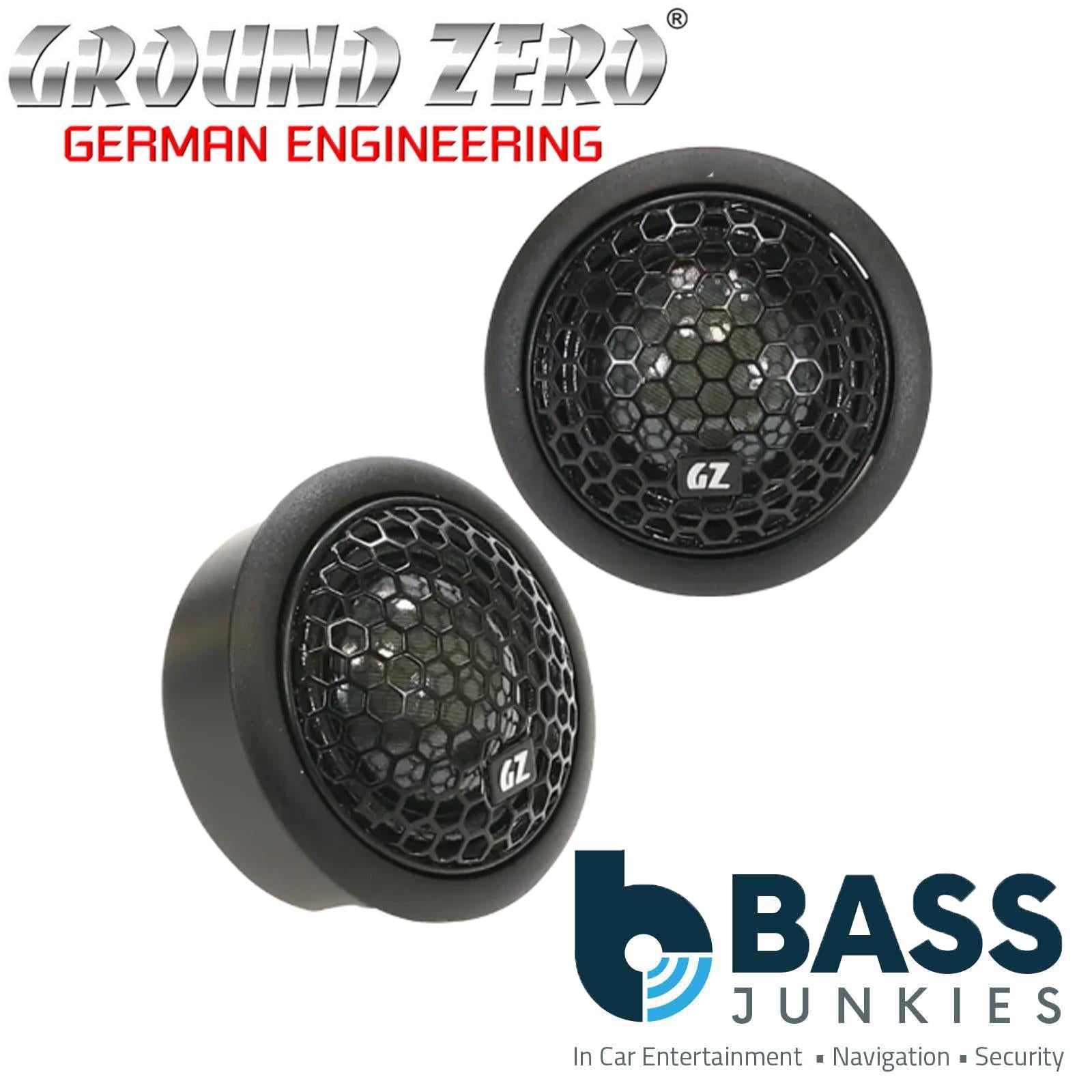 GROUND ZERO GZUC 165.2SQ 230 Watts 6.5″ 2-way Component Speaker System