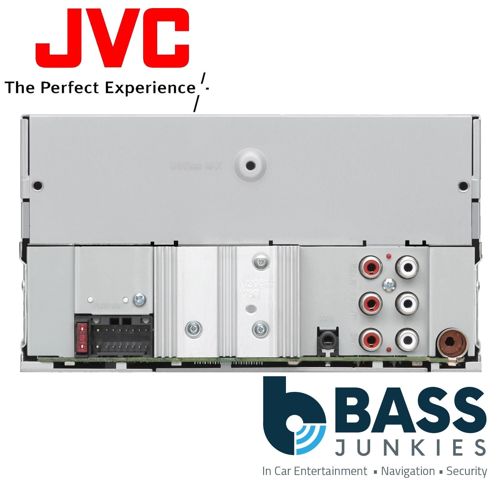 JVC KW-X850BT - Digital Media Receiver Bluetooth USB iPhone Ready Car Stereo