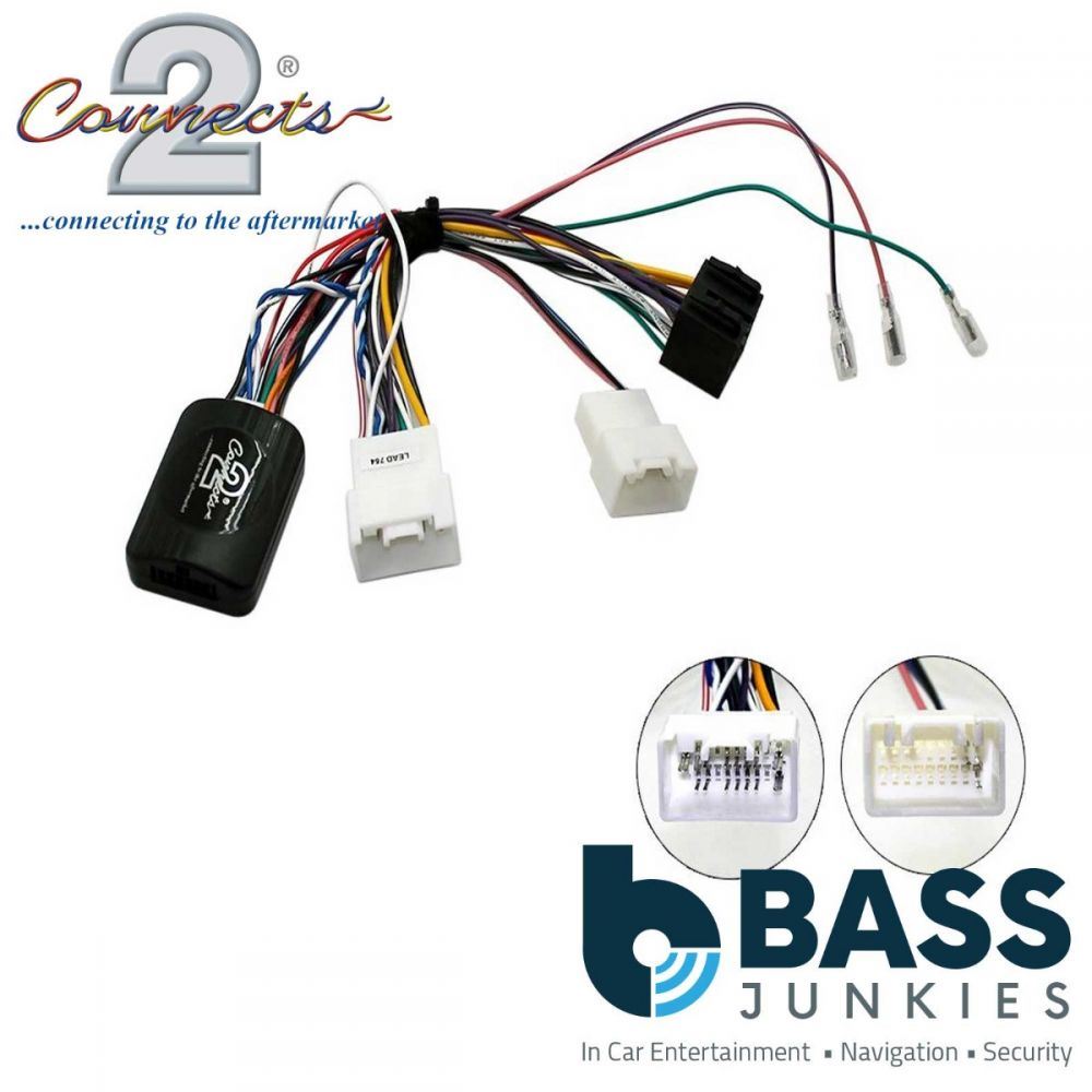 Connects2 CTSMT009.2 Mitsubishi Outlander ASX Pajero Shogun L200 Car Stereo Radio Steering Wheel Interface Stalk Control