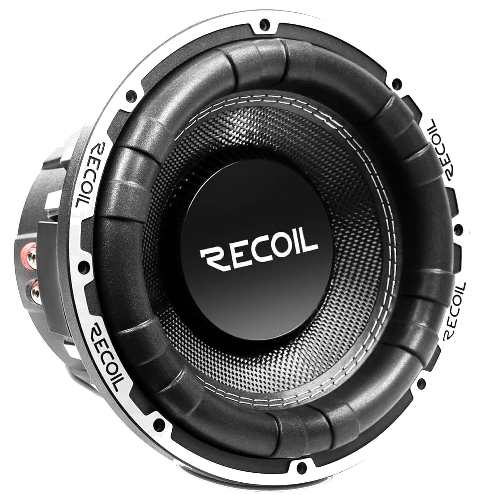 Recoil SW12D4 -   2000 Watts  Peak 12" Inch 30cm Dual 4-Ohm Car Sub Subwoofer