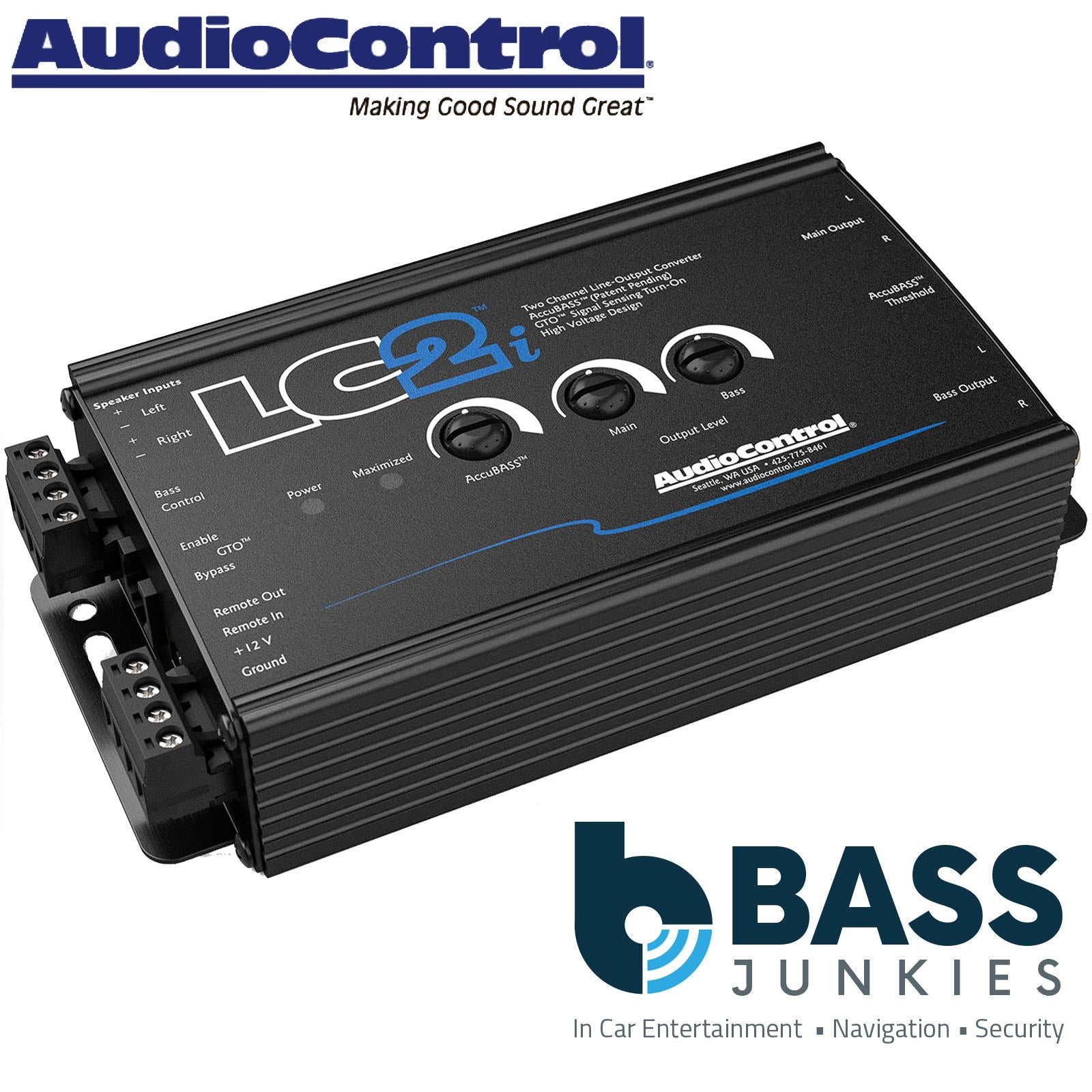AudioControl LC2i 2-Channel Line Output Converter with AccuBass