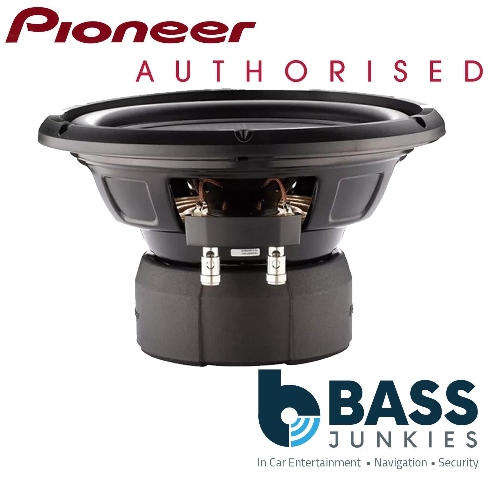 Pioneer TS-D10D4 - D Series 1500 Watts 10" 25cm Dual 4 Ohm  Car Sub Subwoofer