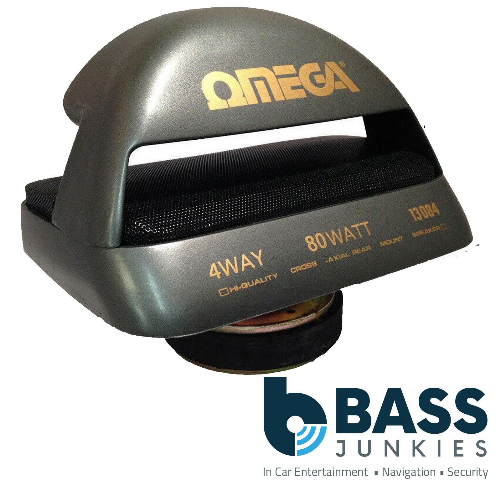 Omega 160 Watts 4 Way Van Car Motorhome Camper Boat Bus Retro Pod Box Speakers